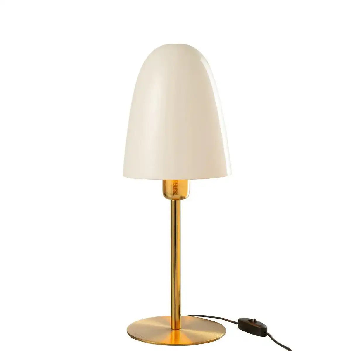 J-Line Tischleuchte - Metall - Weiß/Gold - HomeDesign Knaus
