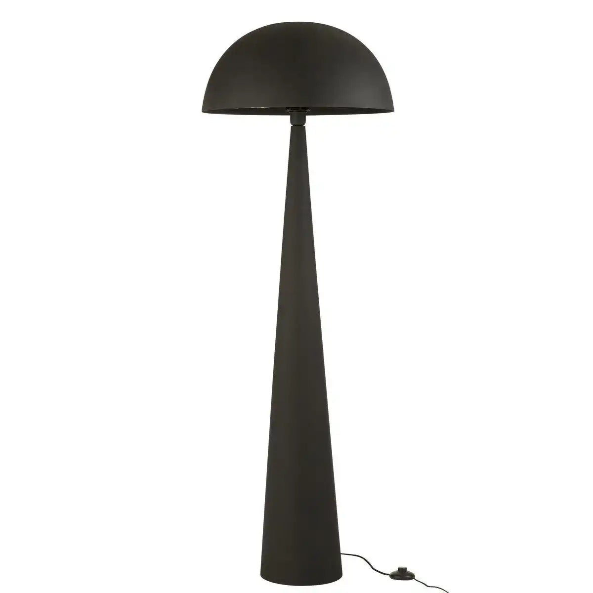 J-Line Tischleuchte Mushroom – Metall – Schwarz - HomeDesign Knaus