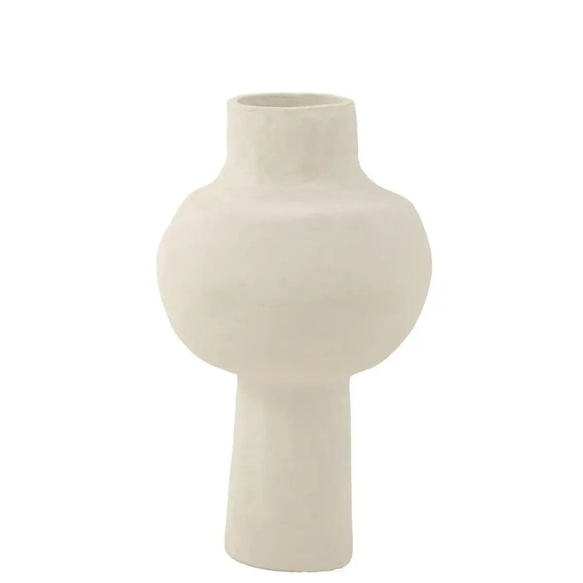 J-Line Topf Original Pappmaché weiß - HomeDesign Knaus