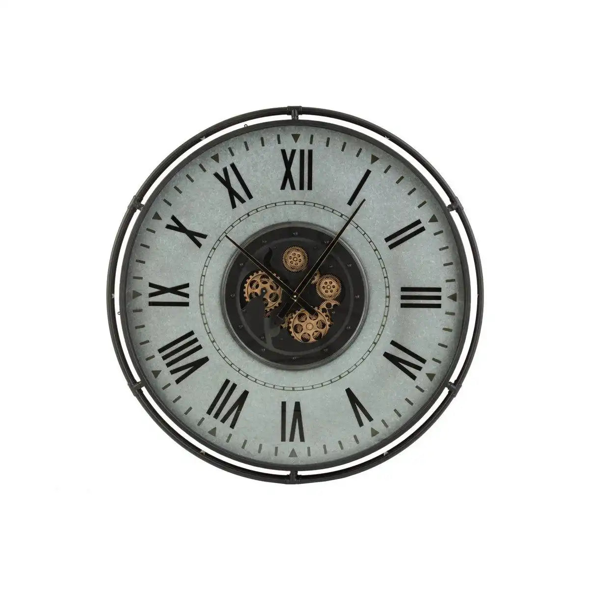 J-Line Uhr mit römischen Ziffern – Metall – Ø 109 cm - HomeDesign Knaus