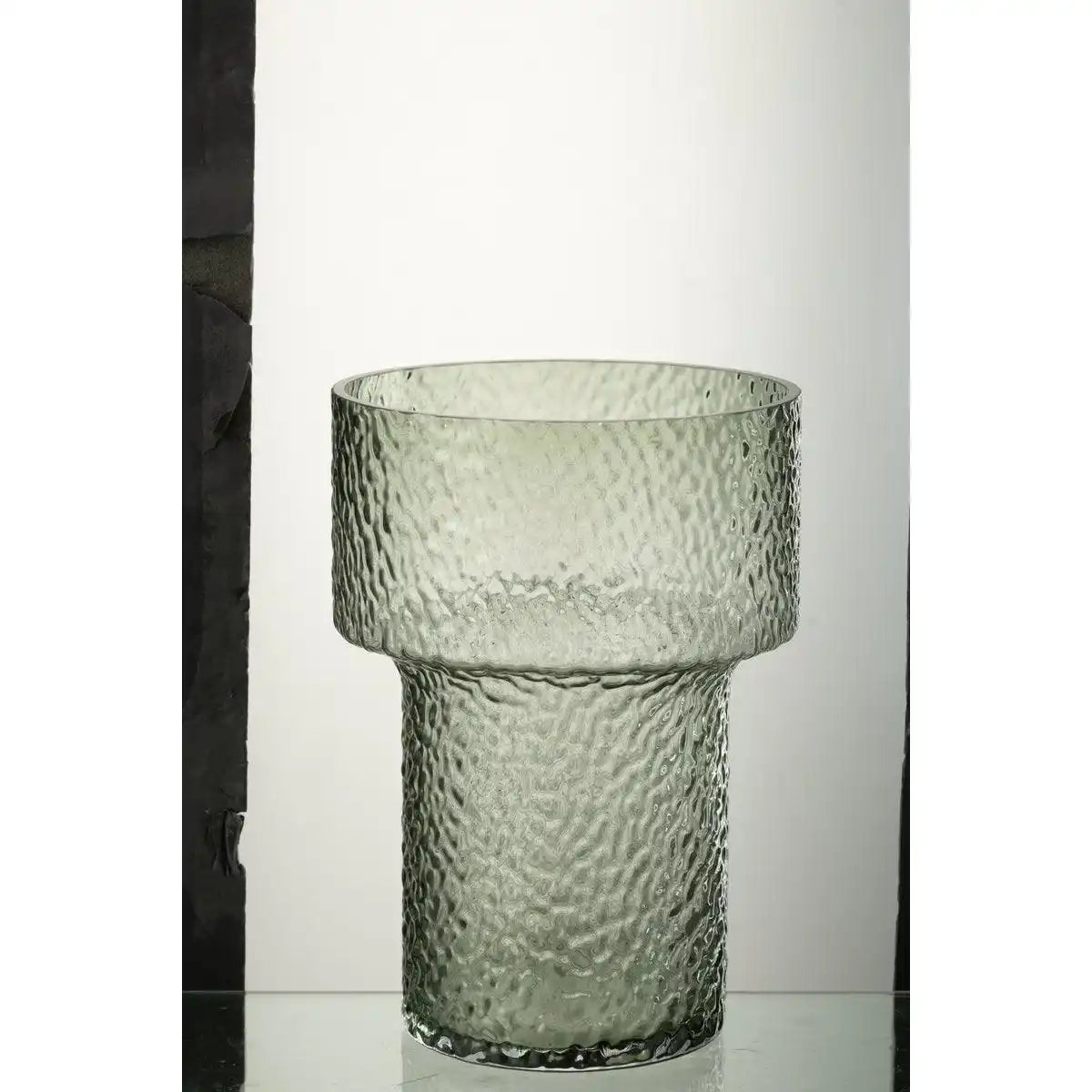 J-Line Vaas Betty Glas Groen Small - HomeDesign Knaus