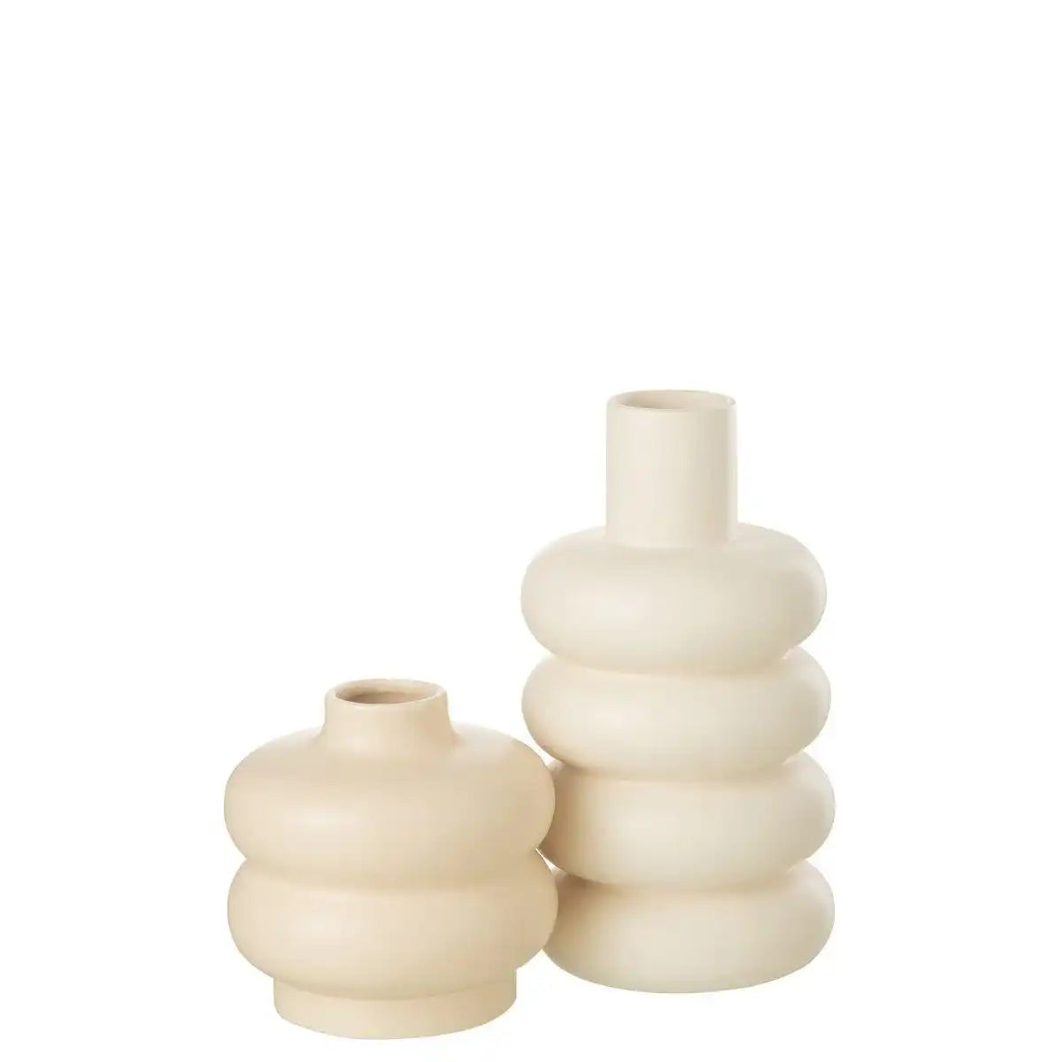 J-Line vaas Boei Dolomiet - Keramik - Gelb - HomeDesign Knaus