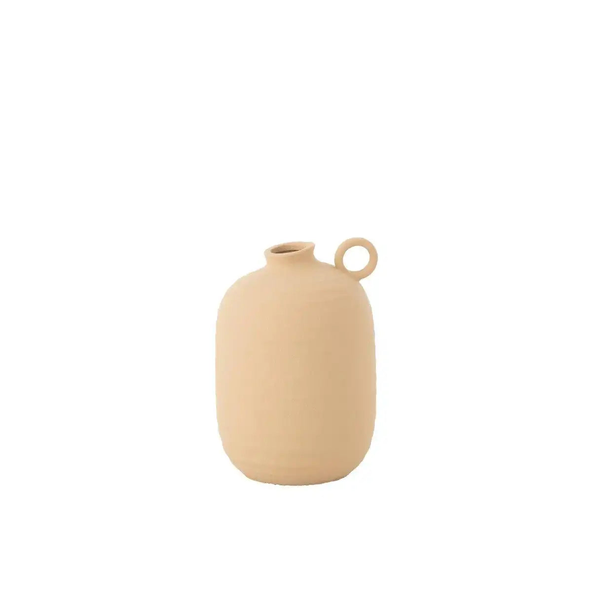 J-Line Vaas Cassia Smal Klei Beige Small - HomeDesign Knaus
