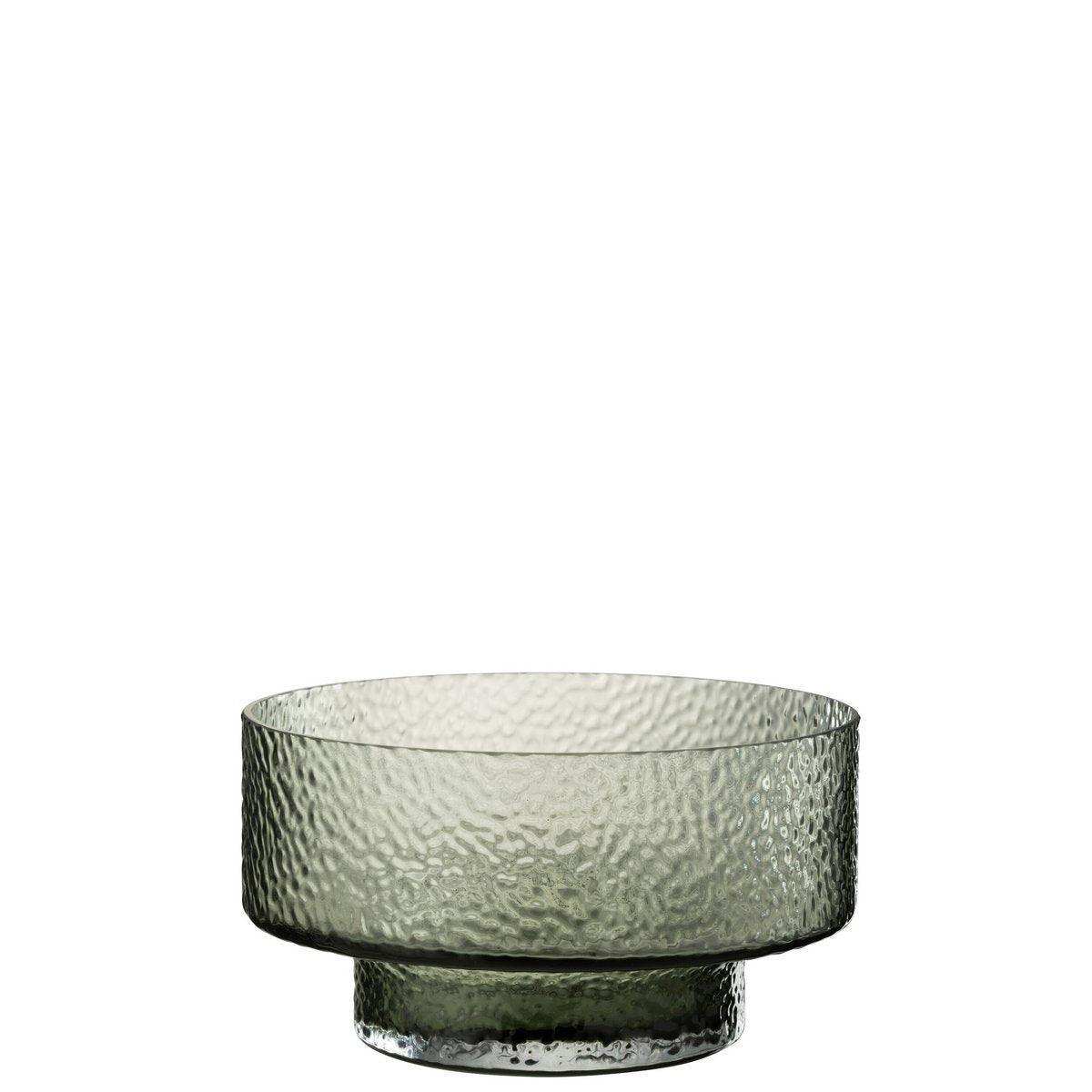 J-Line Vaas Laag Betty Glas Groen - HomeDesign Knaus