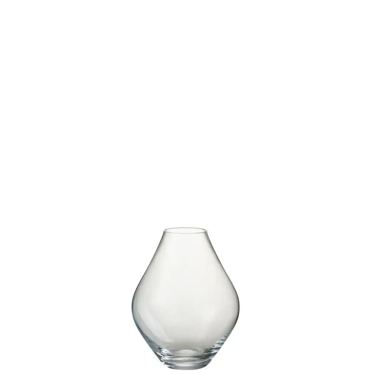 J-Line Vase Abby Glas Transparent Klein - HomeDesign Knaus