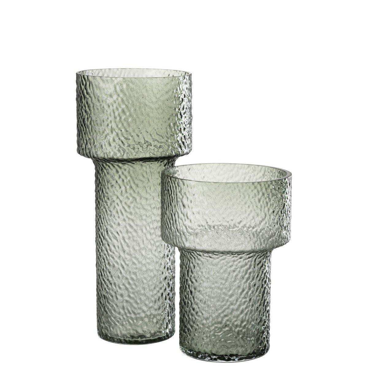 J-Line Vase Betty Glas Grün Groß - HomeDesign Knaus