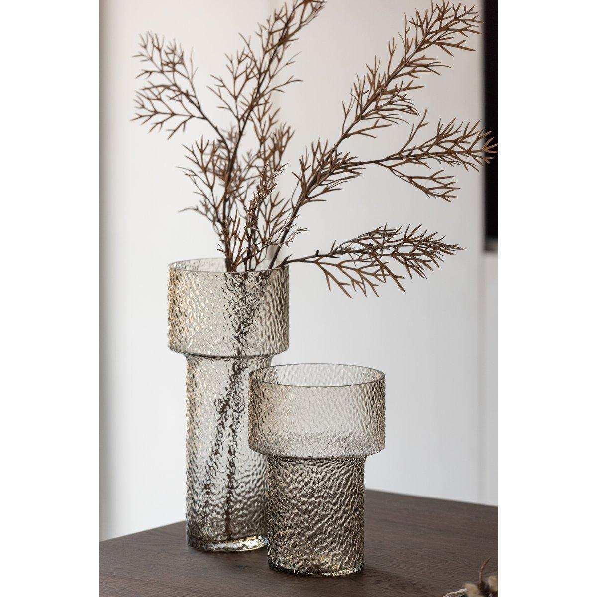 J-Line Vase Betty Glas Transparent Klein - HomeDesign Knaus