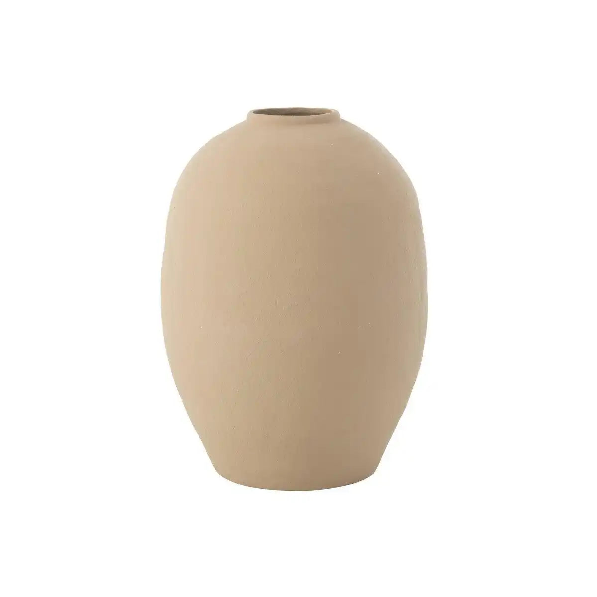 J-Line Vase Cassia Oval Ton Natur - HomeDesign Knaus
