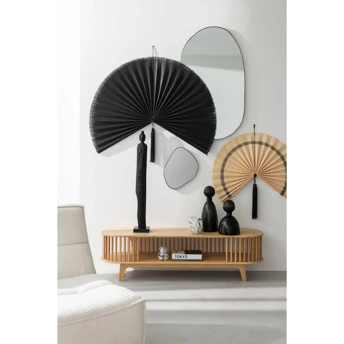 J-Line Vase Flasche + Deckel Adria Glas Dunkelgrün Groß - HomeDesign Knaus
