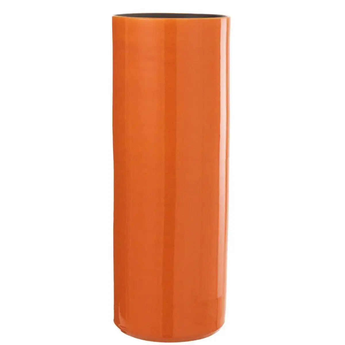 J-Line Vase Flek - Keramik - Orange - groß - HomeDesign Knaus