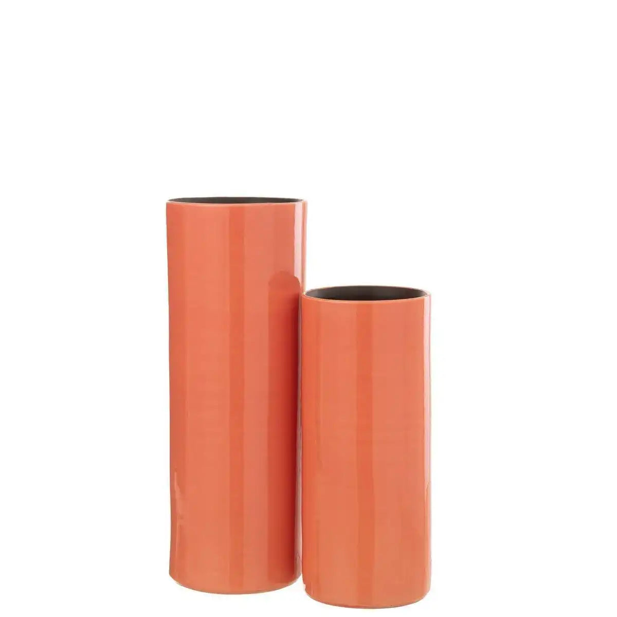 J-Line Vase Flek - Keramik - Rosa - Groß - HomeDesign Knaus
