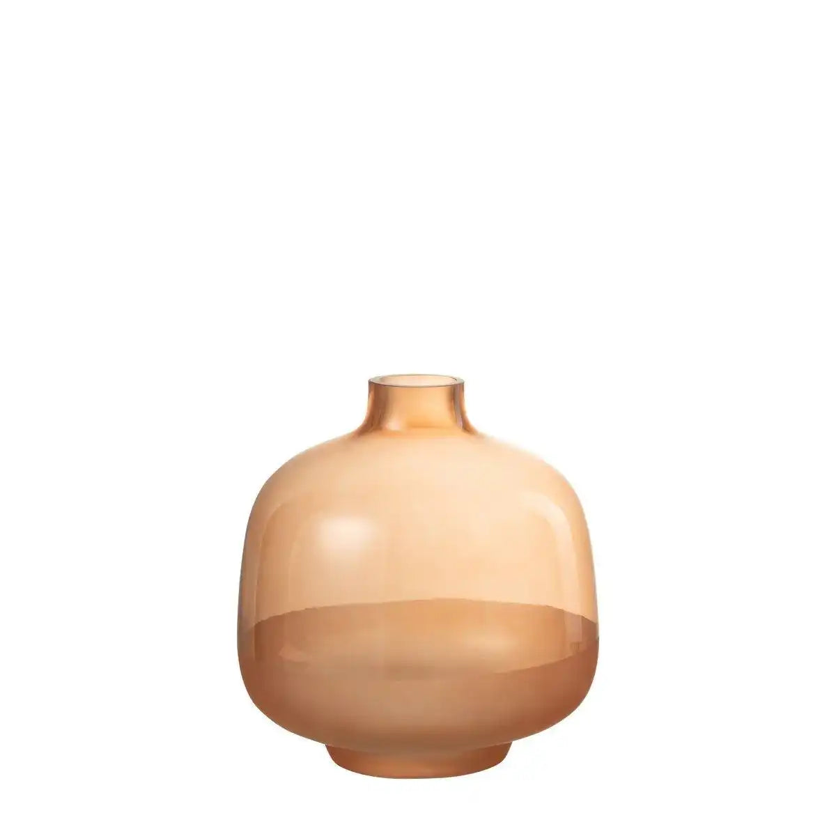 J-Line Vase Hany - Glas - Pfirsich - klein - HomeDesign Knaus