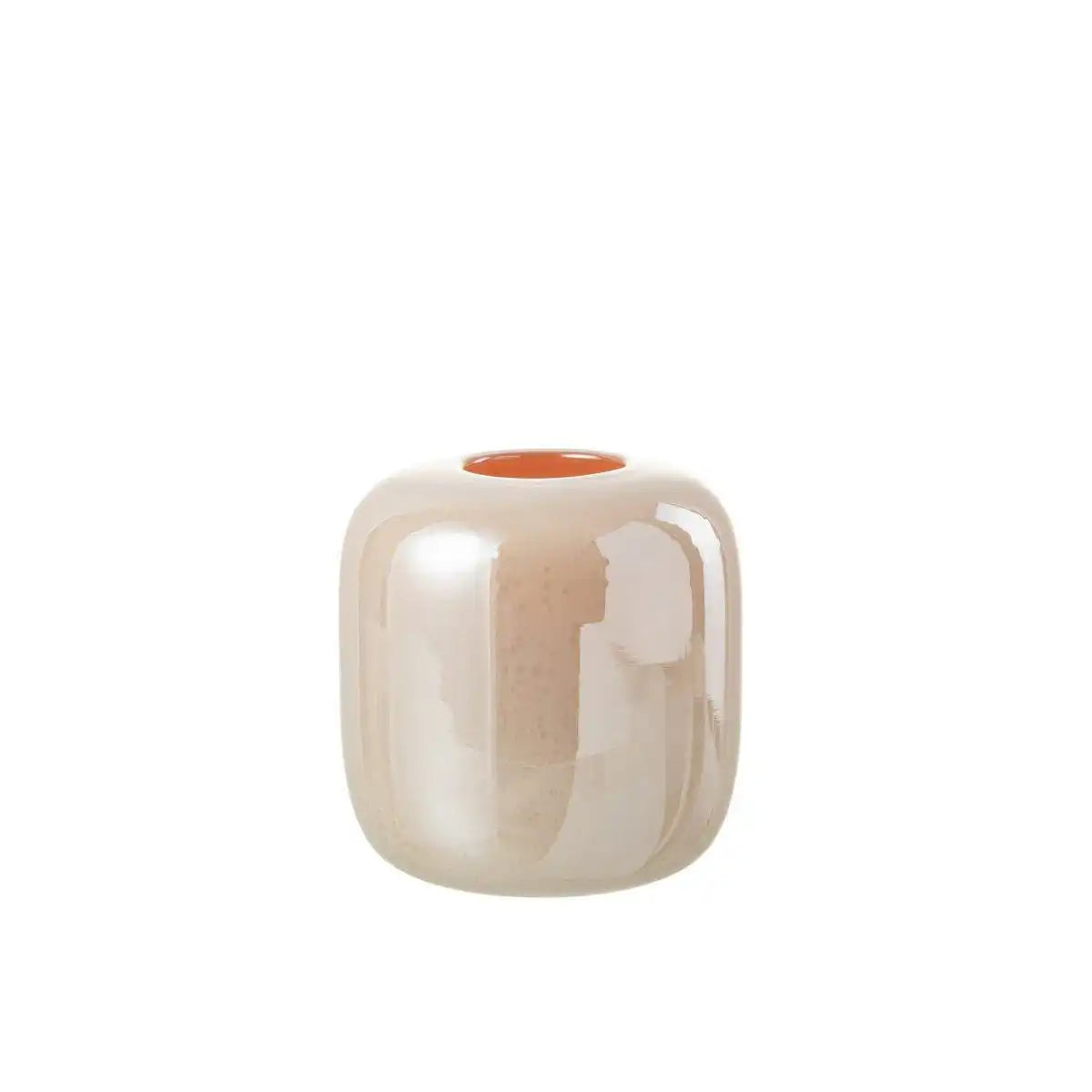 J-Line Vase Julien - Glas - Orange/Rosa - klein - HomeDesign Knaus