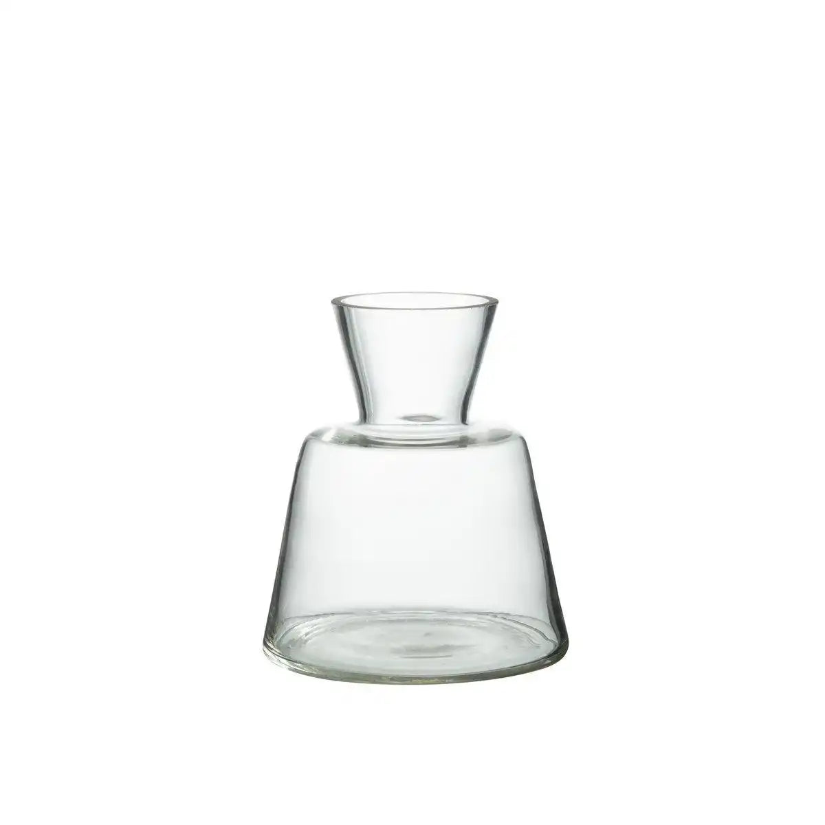 J-Line Vase Konisches Glas Transparent Klein - HomeDesign Knaus