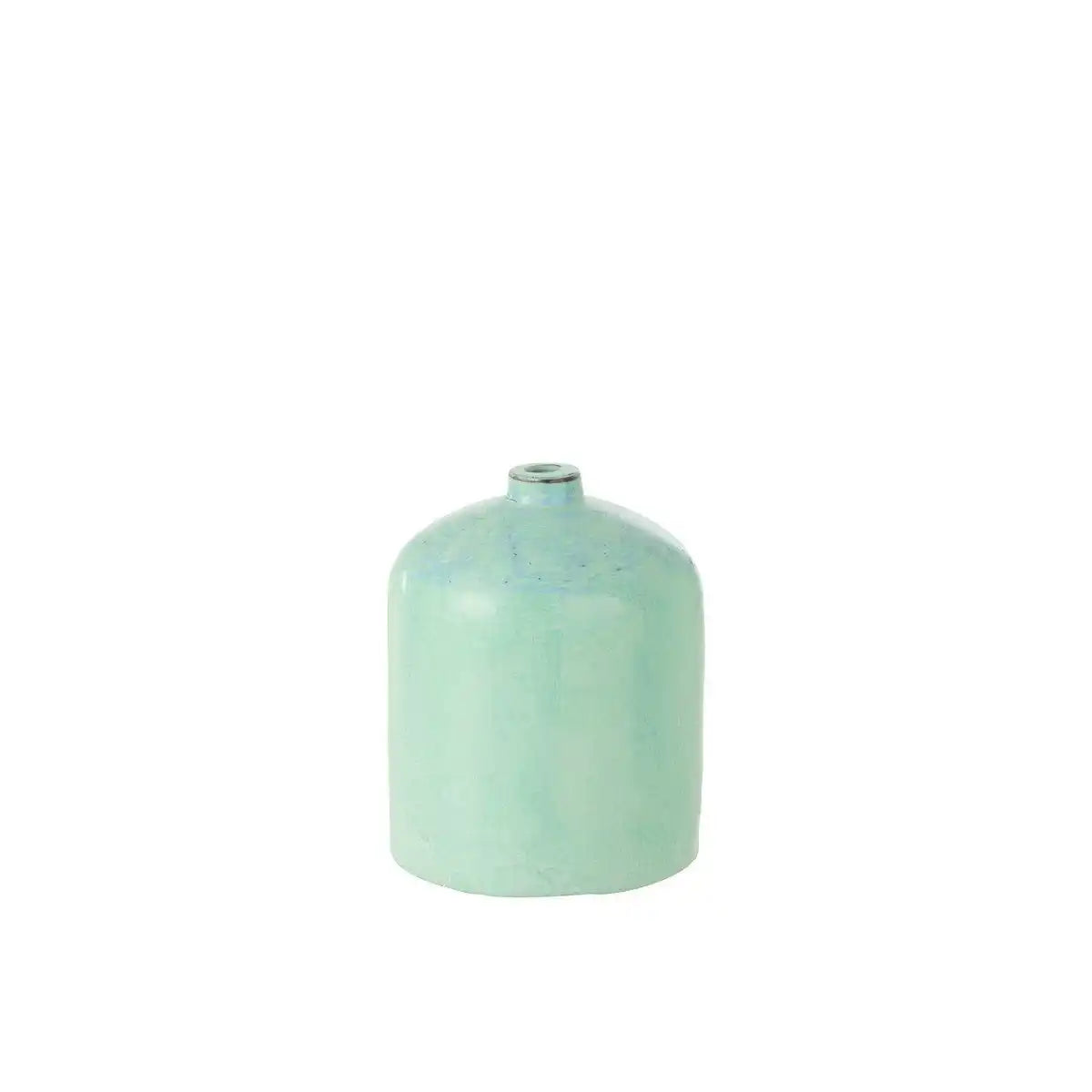 J-Line Vase Leonard Terrakottablau Groß - HomeDesign Knaus