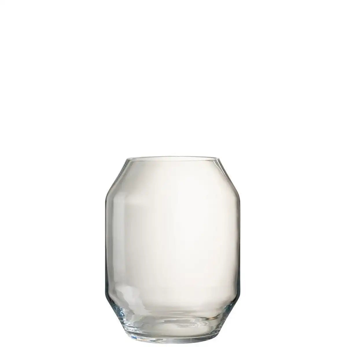 J-Line Vase Lilou Glas Transparent Klein - HomeDesign Knaus