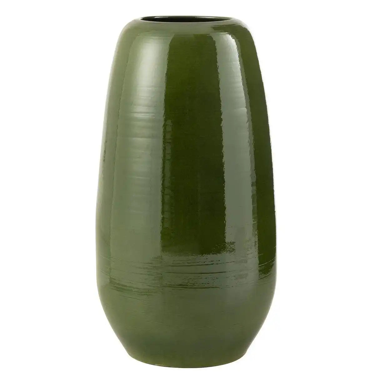 J-Line Vase Lola Porzellan Grün Extra Groß - HomeDesign Knaus
