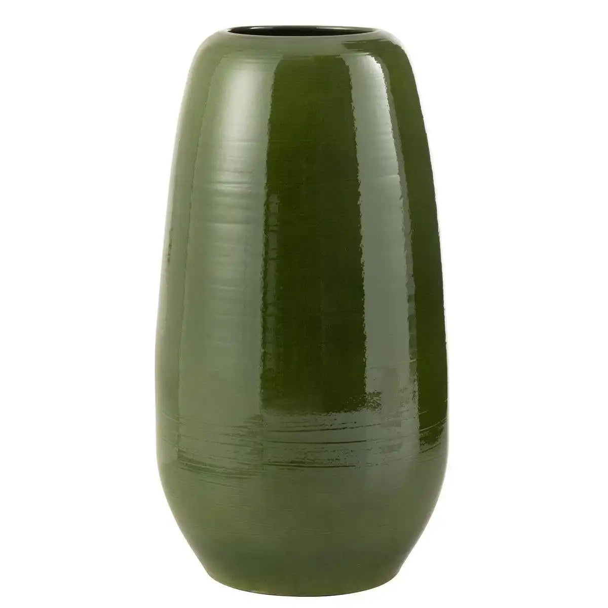 J-Line Vase Lola Porzellan Grün Extra Groß - HomeDesign Knaus