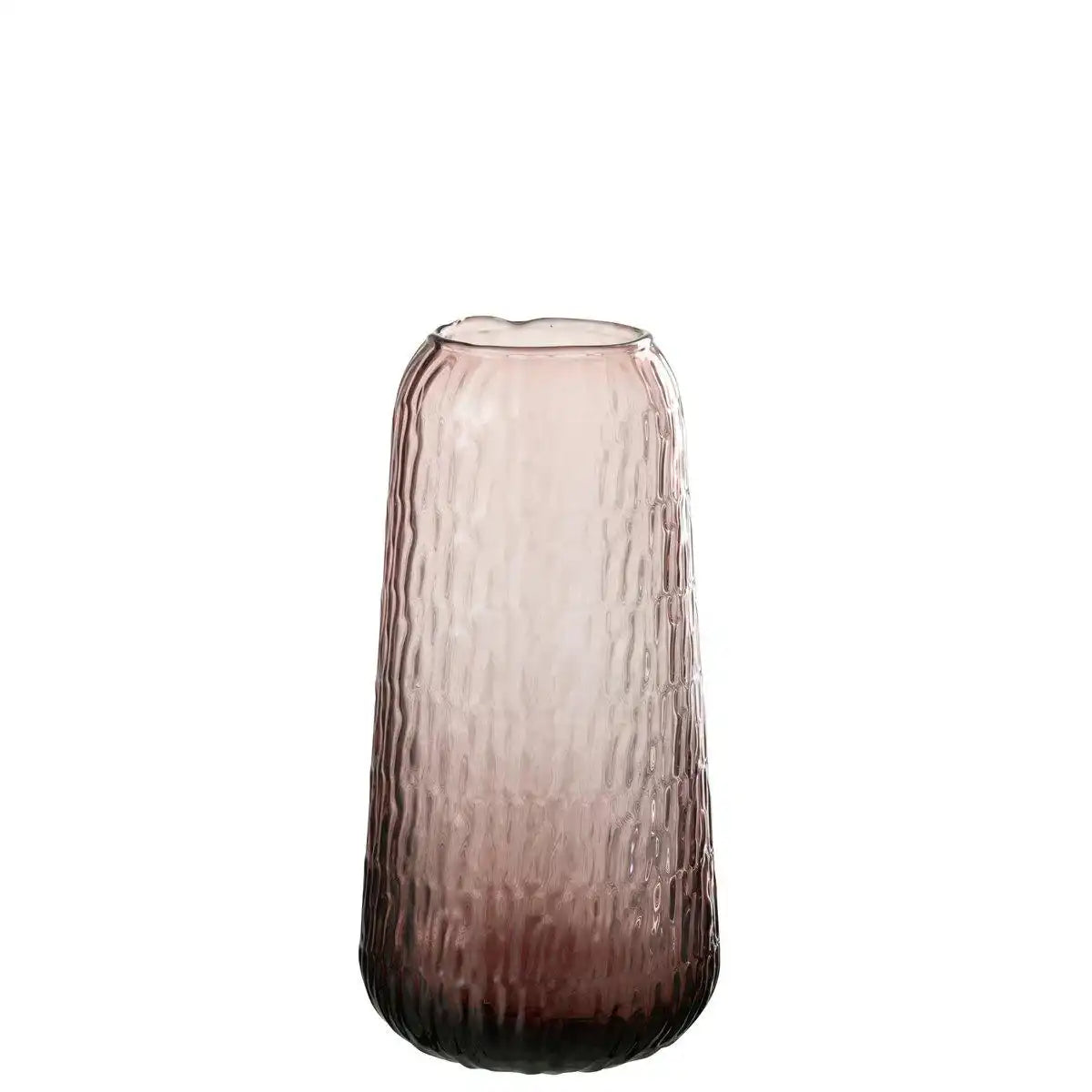 J-Line Vase Lolita Glas Rosa Groß - HomeDesign Knaus
