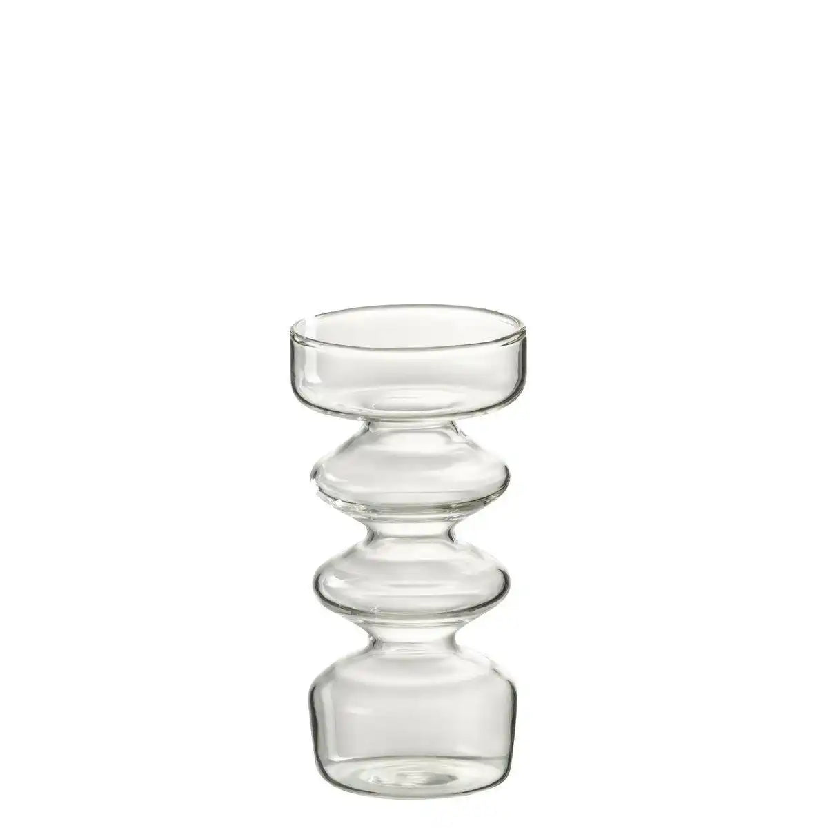 J-Line Vase Luna - Glas - transparent - klein - HomeDesign Knaus