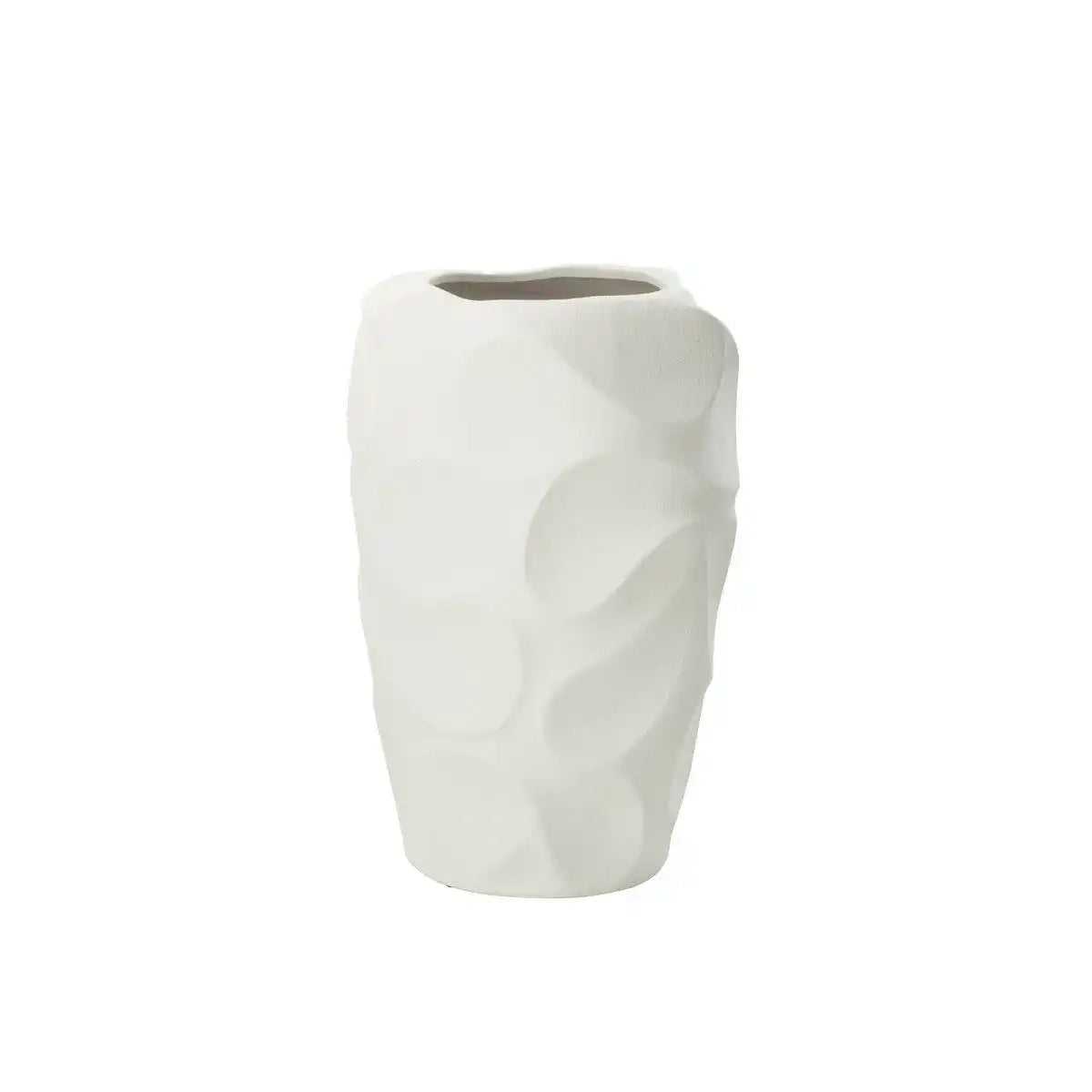 J-Line Vase Mirena Clay Weiß Groß - HomeDesign Knaus