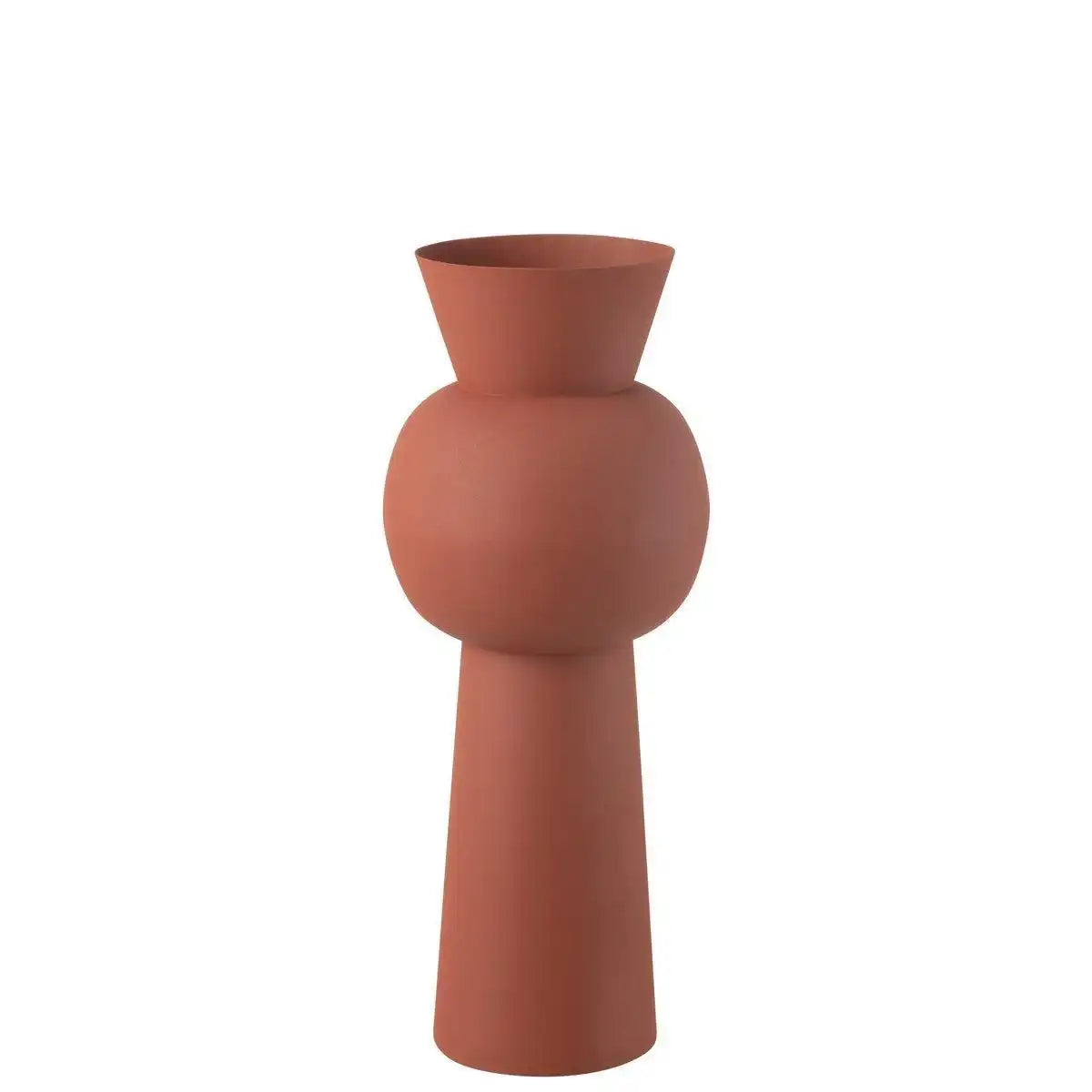 J-Line Vase Nala Eisen Rost Medium - HomeDesign Knaus