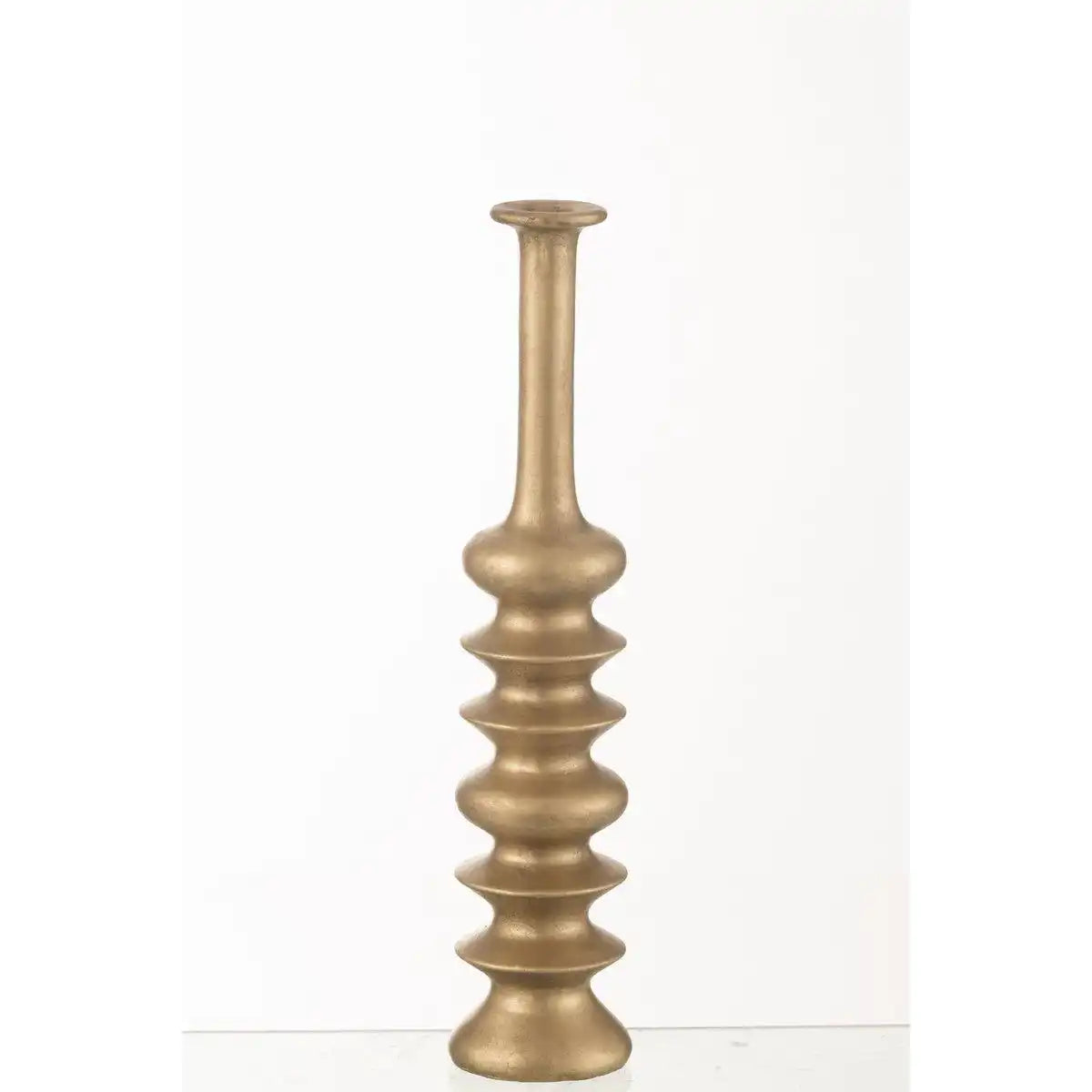 J-Line Vase Nebu Keramik Gold Klein - HomeDesign Knaus