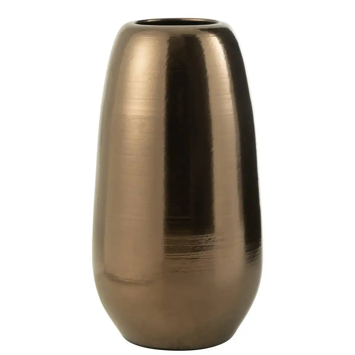 J-Line Vase Porzellan Gold Extra Large - HomeDesign Knaus