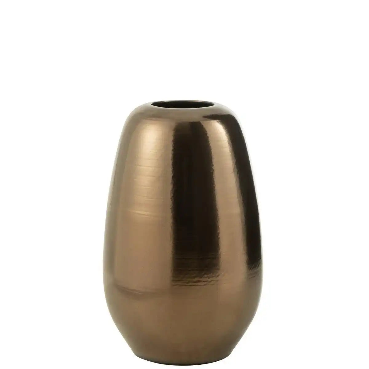 J-Line Vase Porzellan Gold Groß - HomeDesign Knaus