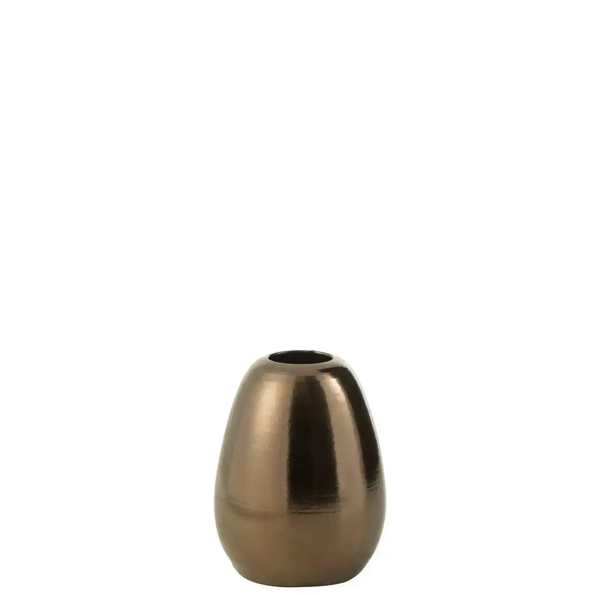 J-Line Vase Porzellan Gold Klein - HomeDesign Knaus