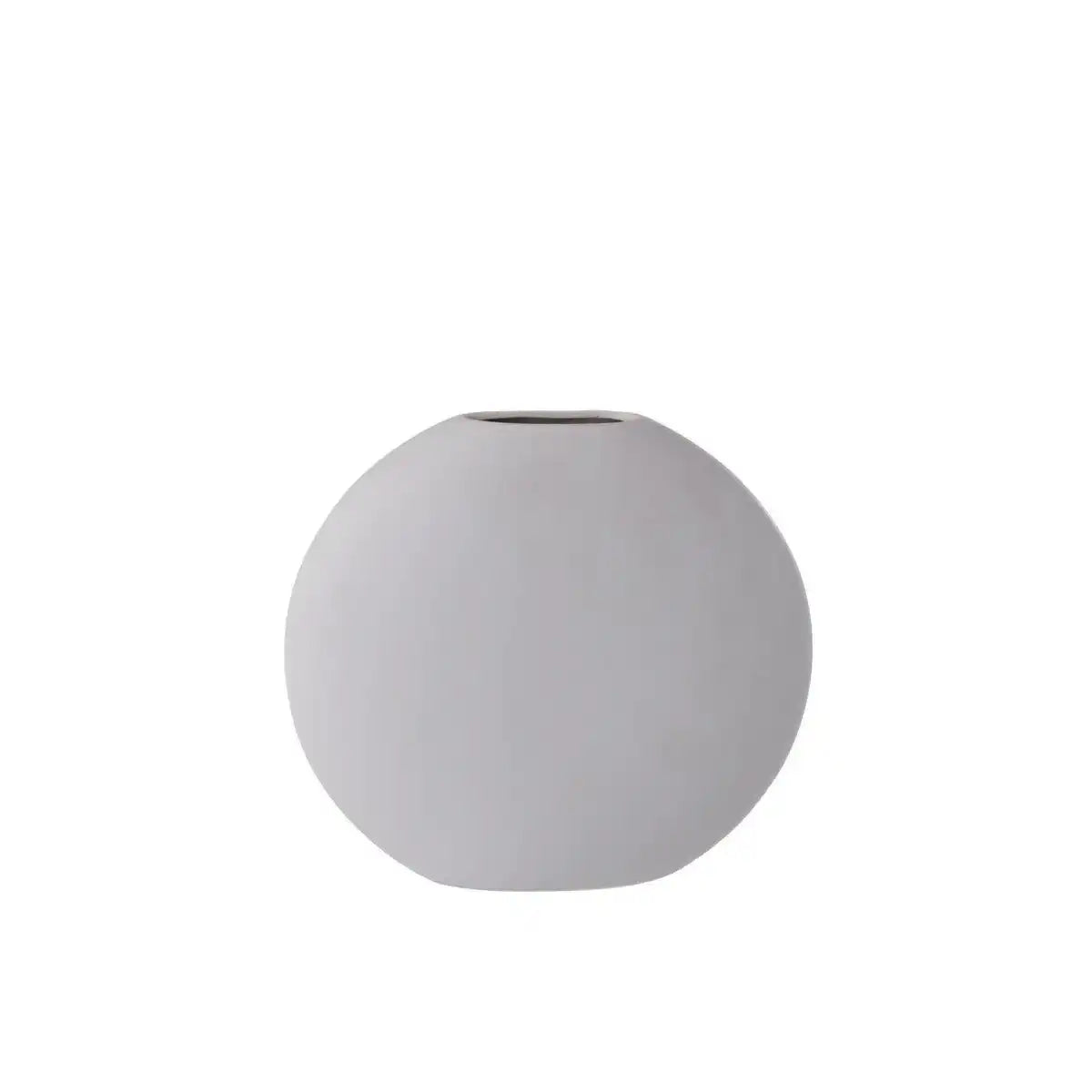 J-Line Vase Round Flat - Keramik - Hellviolett - 24,50 cm hoch - HomeDesign Knaus
