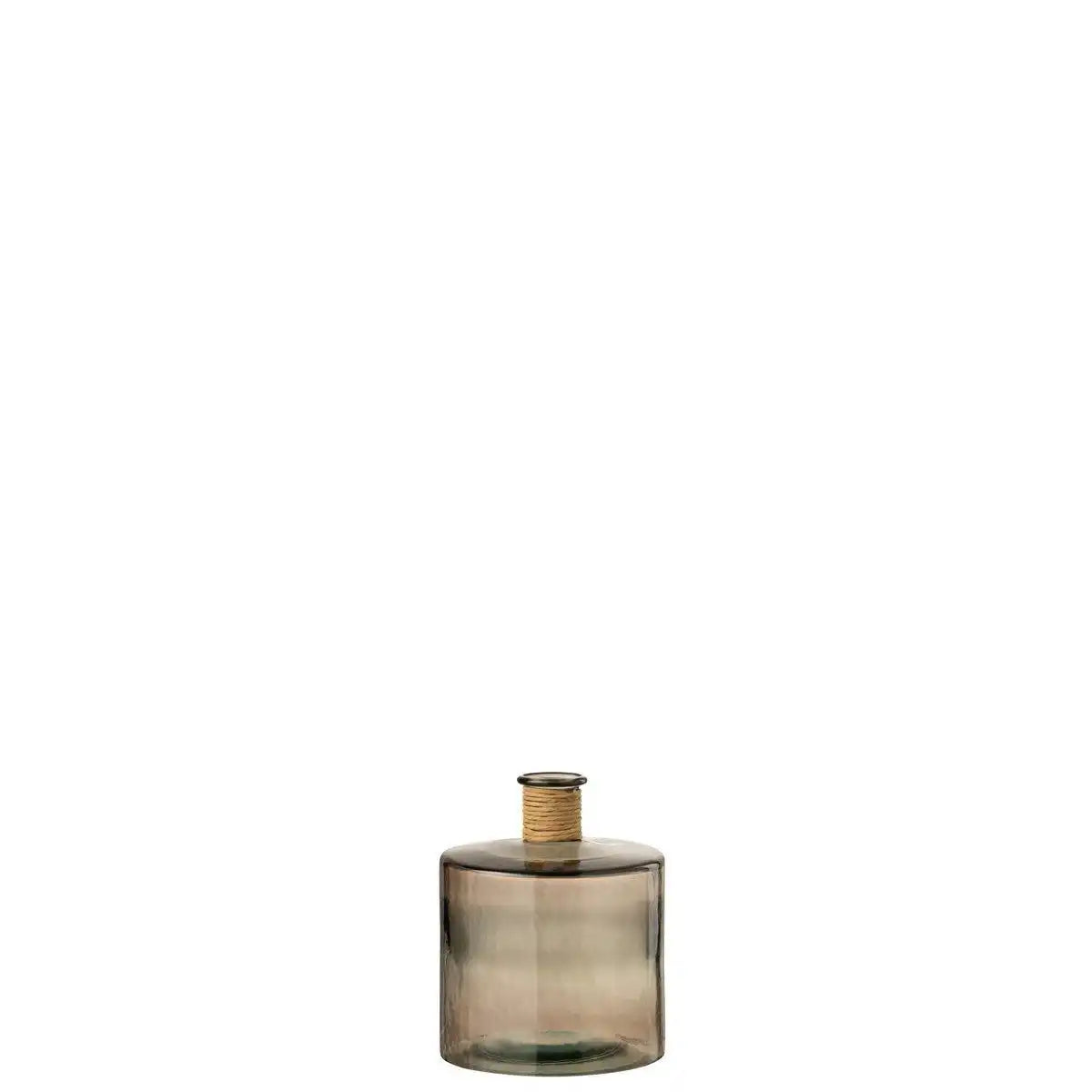 J-Line Vase Safari Wide - Glas - hellbraun - klein - 26,00 cm hoch - HomeDesign Knaus