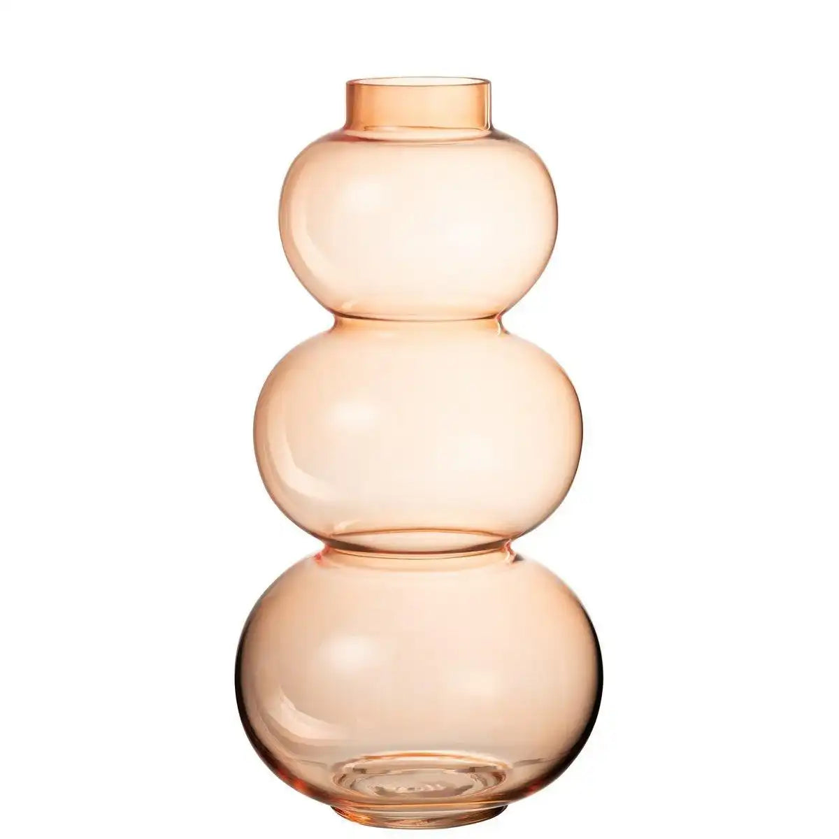 J-Line Vase Sphere - Glas - Orange - groß - HomeDesign Knaus