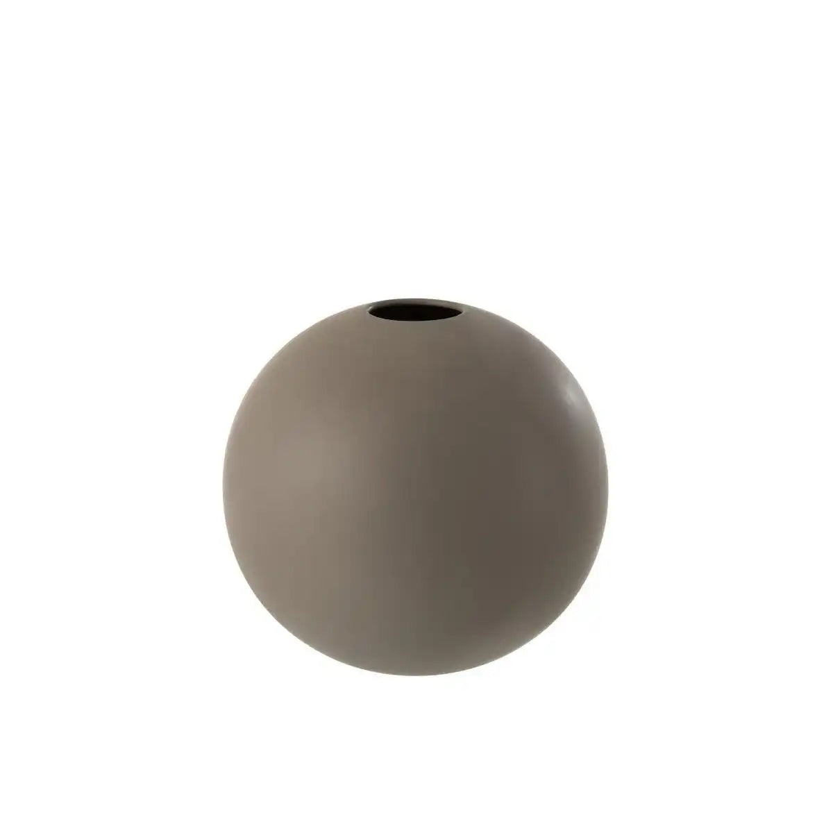 J-Line Vase Sphere – Keramik – dunkelgrau – groß – 22,50 cm hoch - HomeDesign Knaus