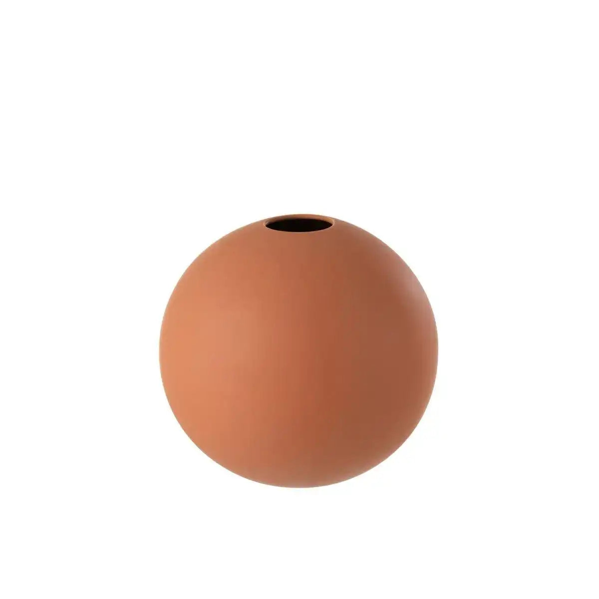 J-Line Vase Sphere - Keramik - Rost - groß - 23,50 cm hoch - HomeDesign Knaus