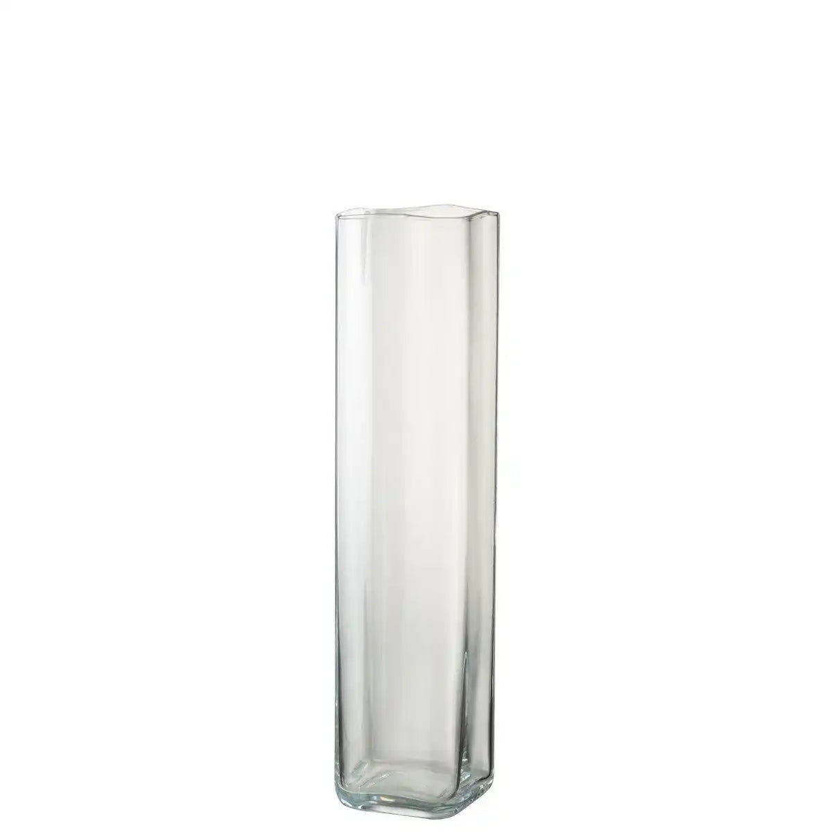 J-Line Vase Straight Square - Glas - transparent - L - 52,00 cm hoch - HomeDesign Knaus