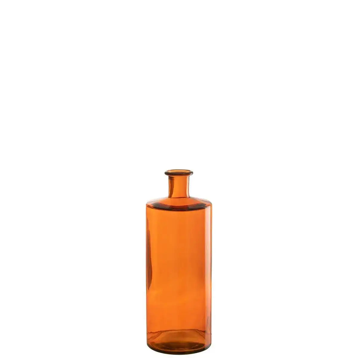 J-Line Vase Wide – Glas – Orange – klein - HomeDesign Knaus