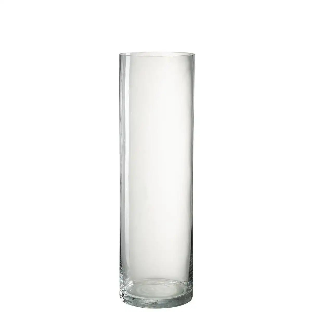 J-Line Vase Zylinder Eca Glas Transparent - 50,00 cm hoch - HomeDesign Knaus