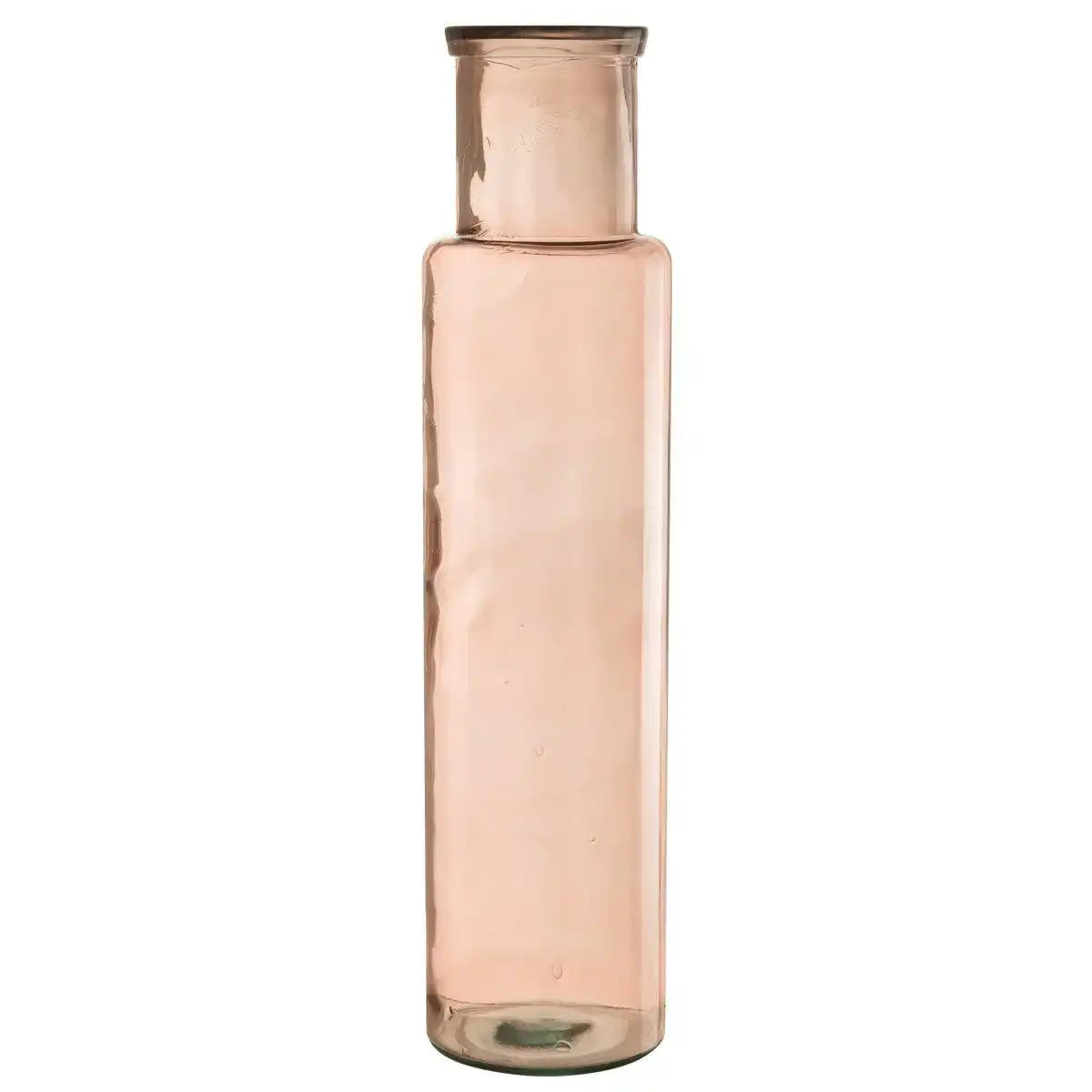 J-Line Vase Zylinder – Glas – hellrosa – groß - HomeDesign Knaus