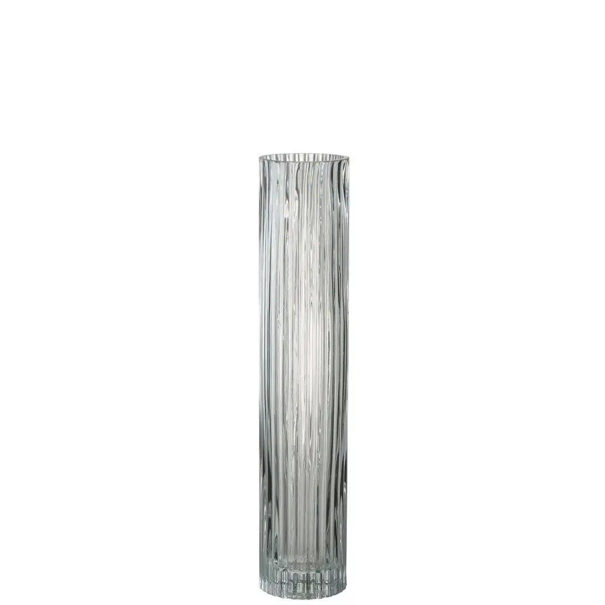 J-Line Vase Zylinderlinien - Glas - transparent - groß - HomeDesign Knaus