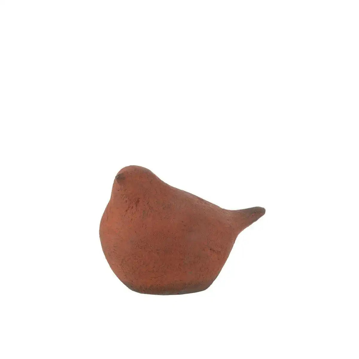 J-Line Vogel Poly Roestbruin Small - HomeDesign Knaus