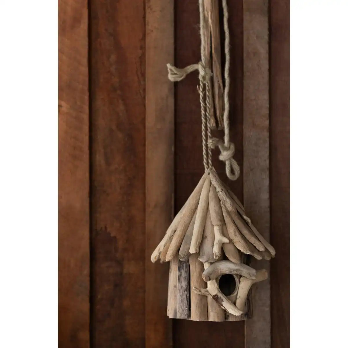 J-Line Vogelhaus – Holz – Natur – groß - HomeDesign Knaus