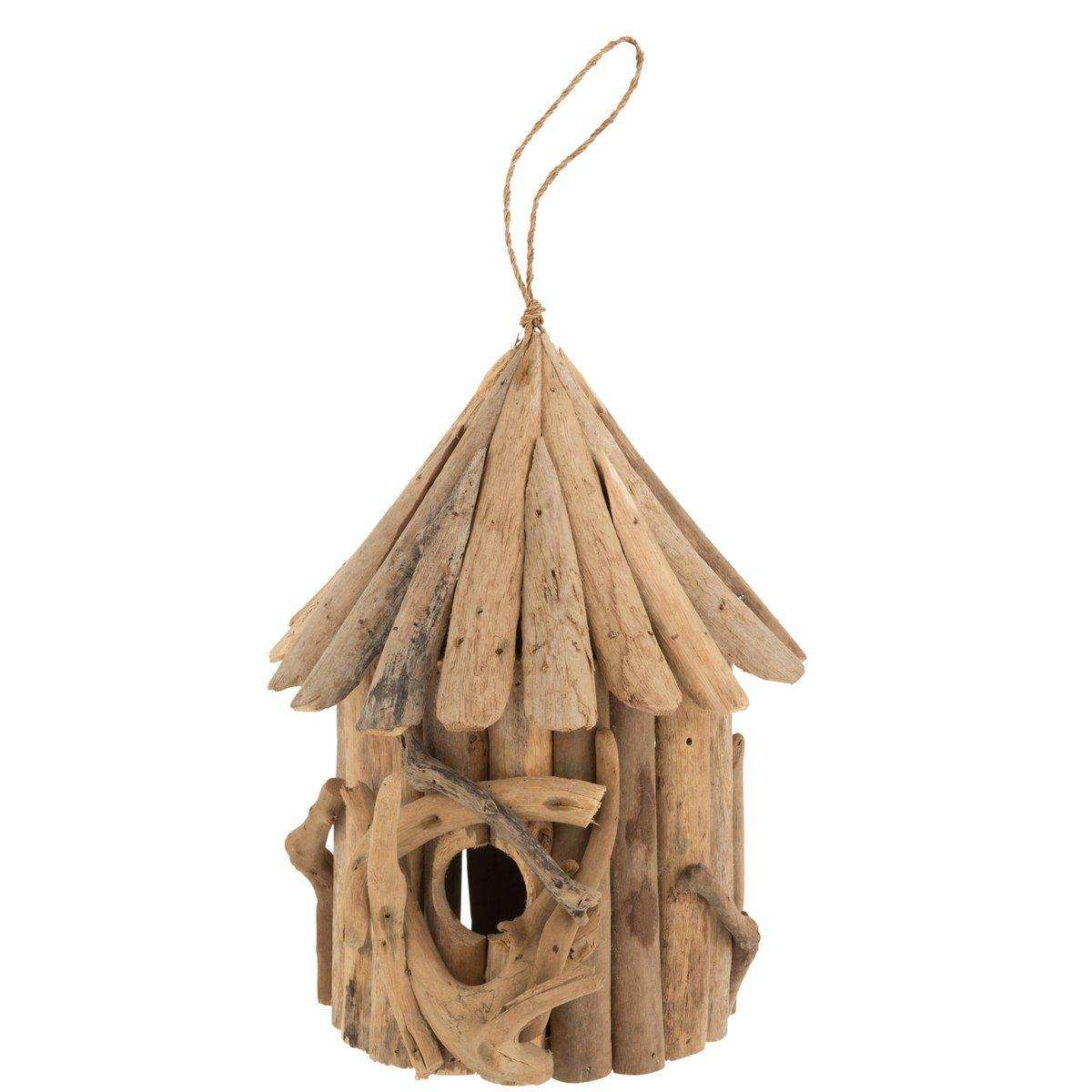 J-Line Vogelhaus – Holz – Natur – groß - HomeDesign Knaus