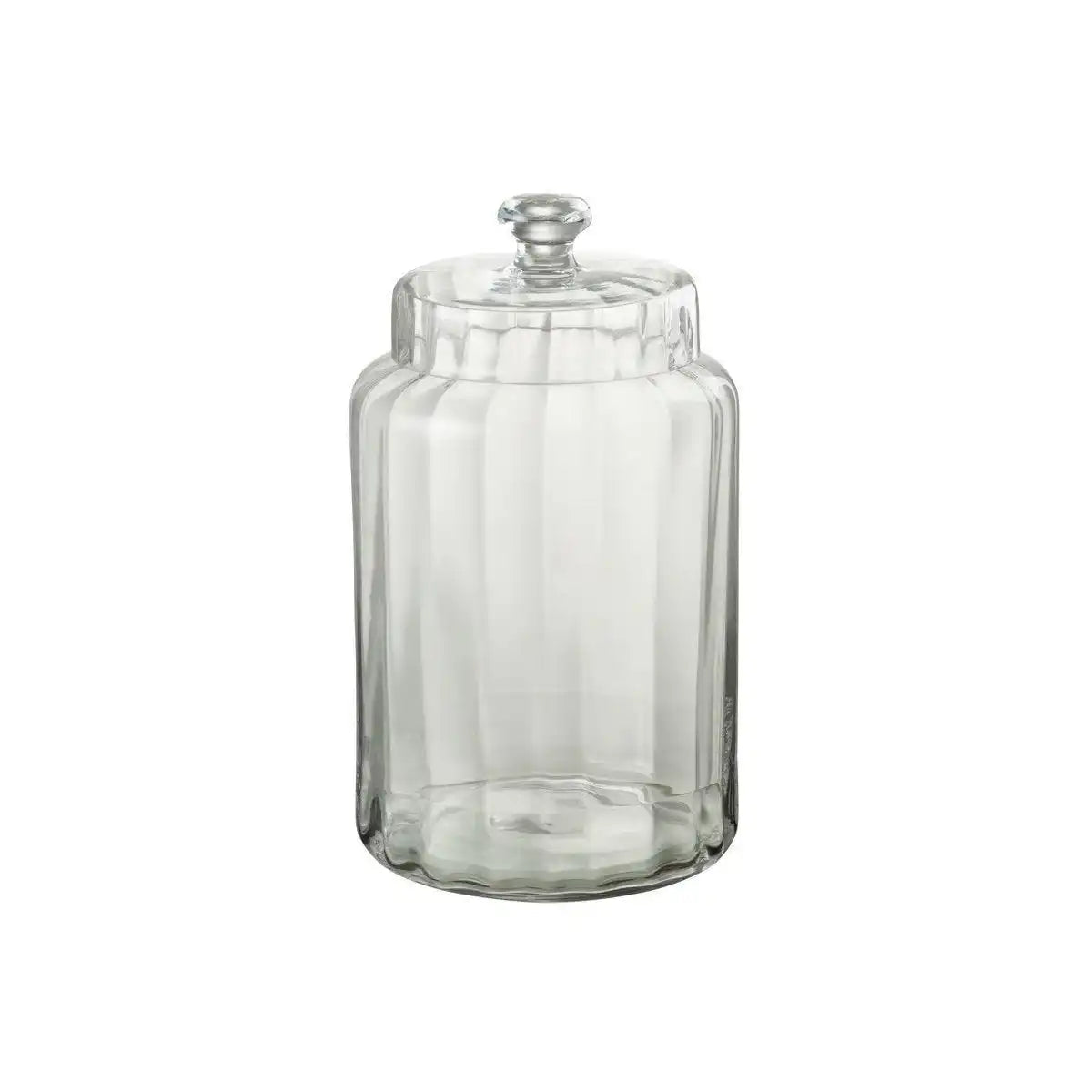 J-Line Vorratsdose Elia Glas Transparent Groß - HomeDesign Knaus