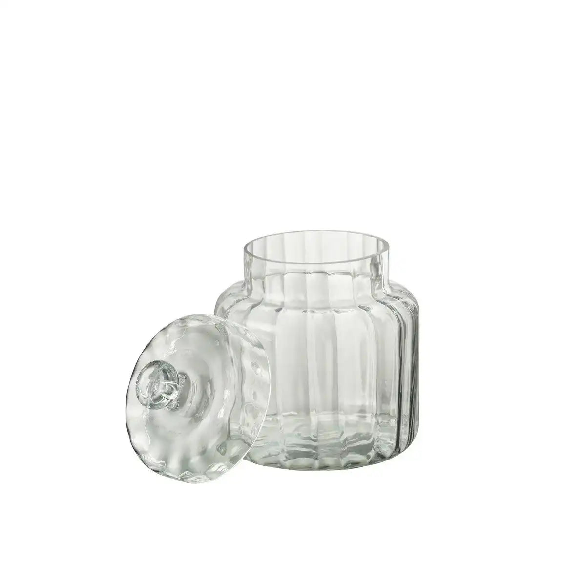 J-Line Vorratsdose Elia Glas Transparent Klein - HomeDesign Knaus