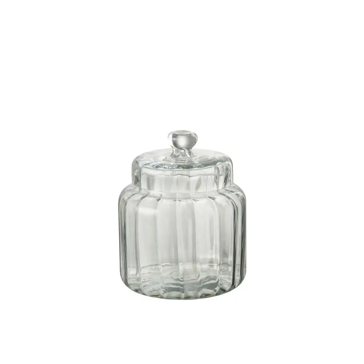 J-Line Vorratsdose Elia Glas Transparent Klein - HomeDesign Knaus