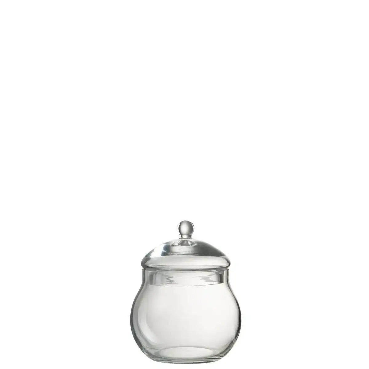 J-Line Vorratsdosendeckel Convex Glass Transparent Small - HomeDesign Knaus
