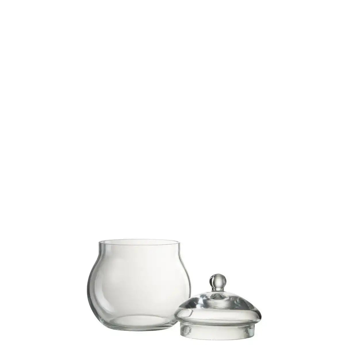 J-Line Vorratsdosendeckel Convex Glass Transparent Small - HomeDesign Knaus