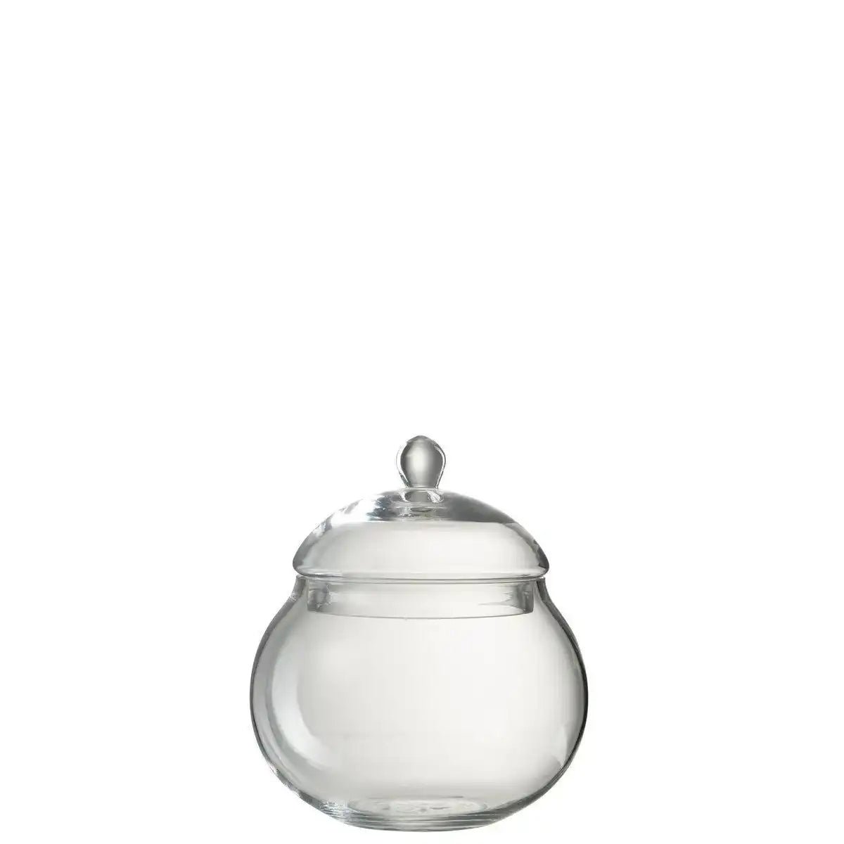 J-Line Vorratsglas-Deckel, Kugelglas, transparent, mittelgroß - HomeDesign Knaus