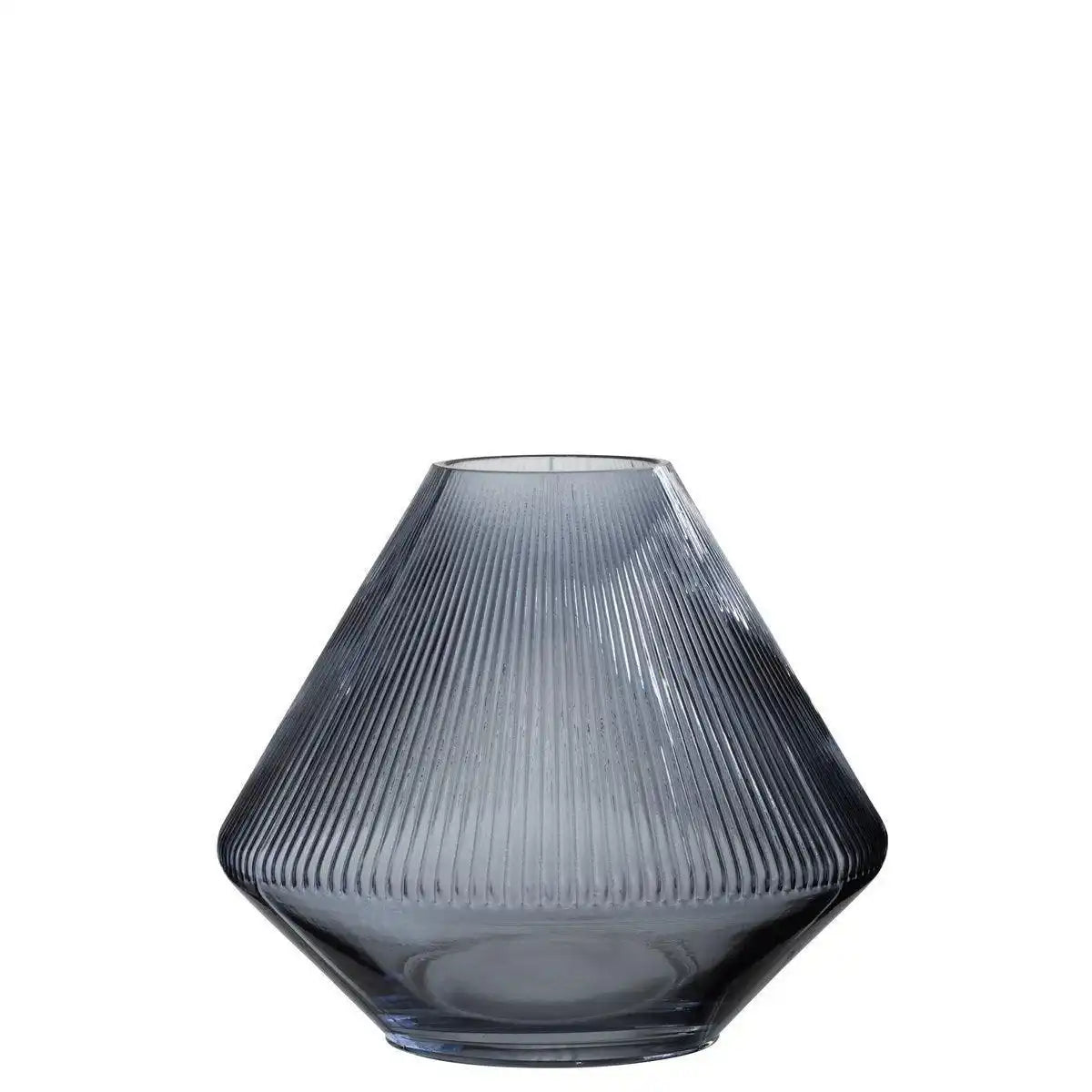 J-Line vqqs Lina Ribbels – Glas – Blau – groß - HomeDesign Knaus